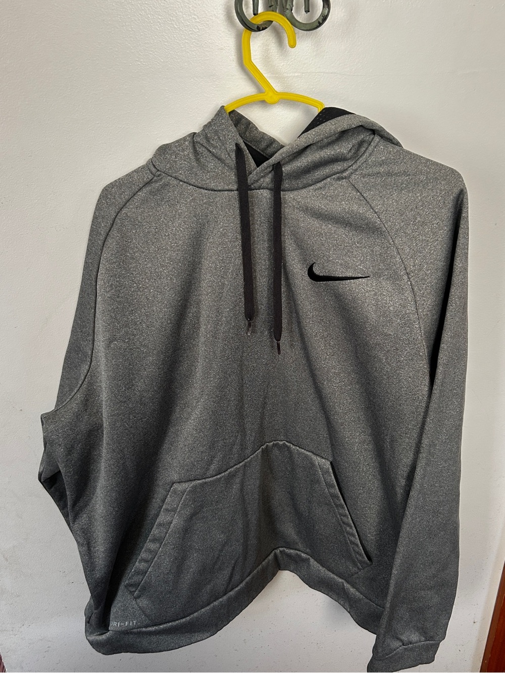 Nike Dri-FIT Performance Pullover Hoodie Gray Black Men’s XL